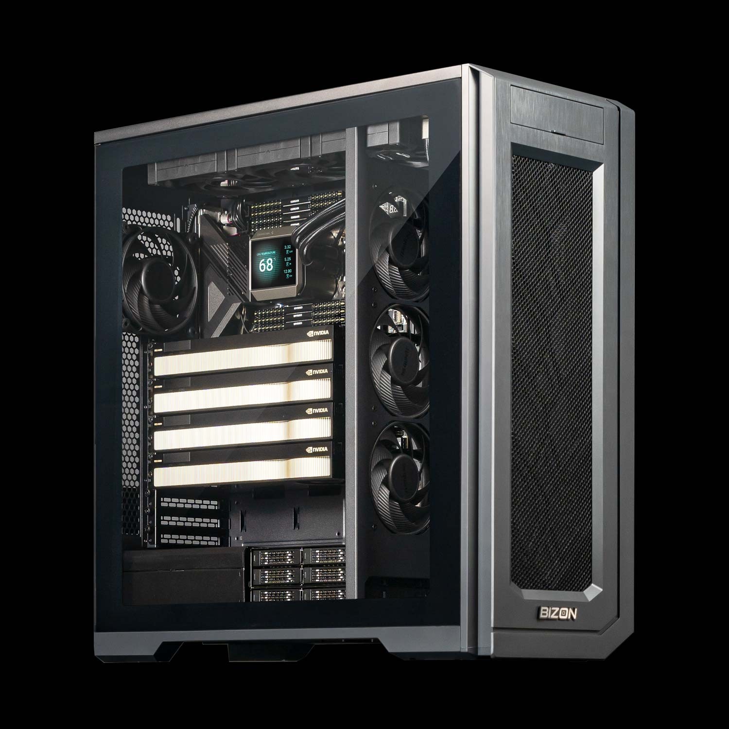 BIZON X5500 multi-GPU AI workstation